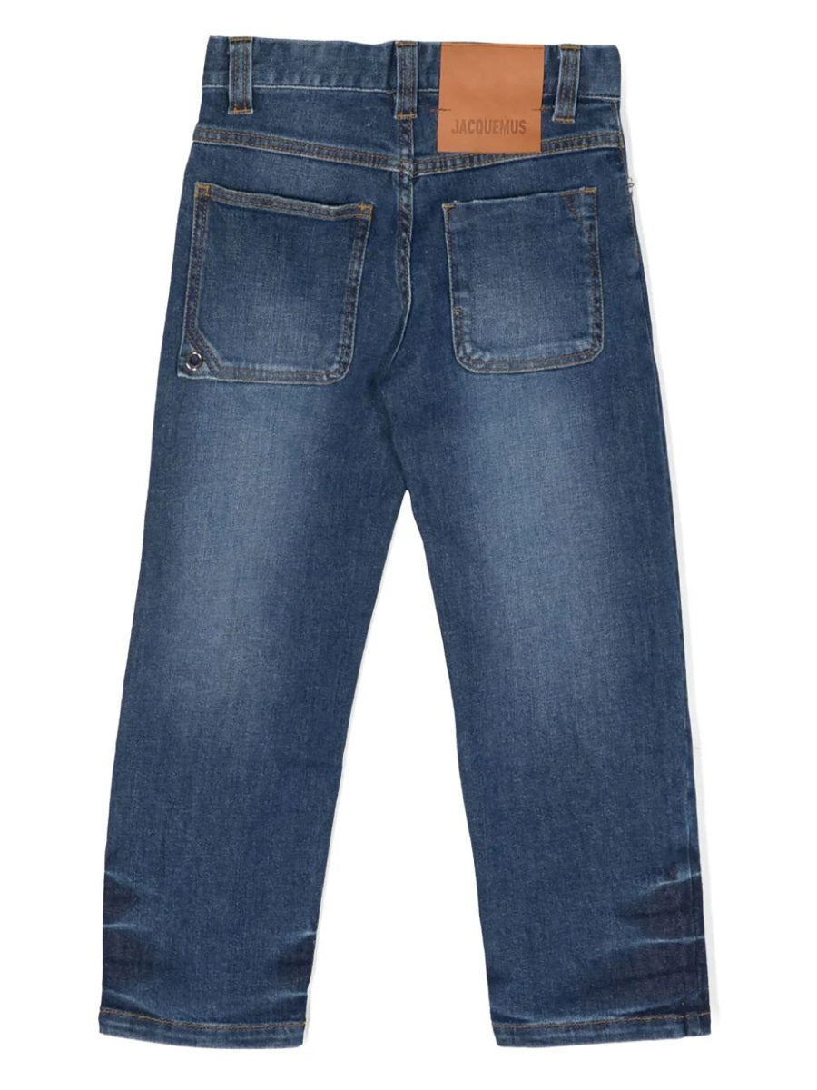 JACQUEMUS Unisex Mini Denim Trousers