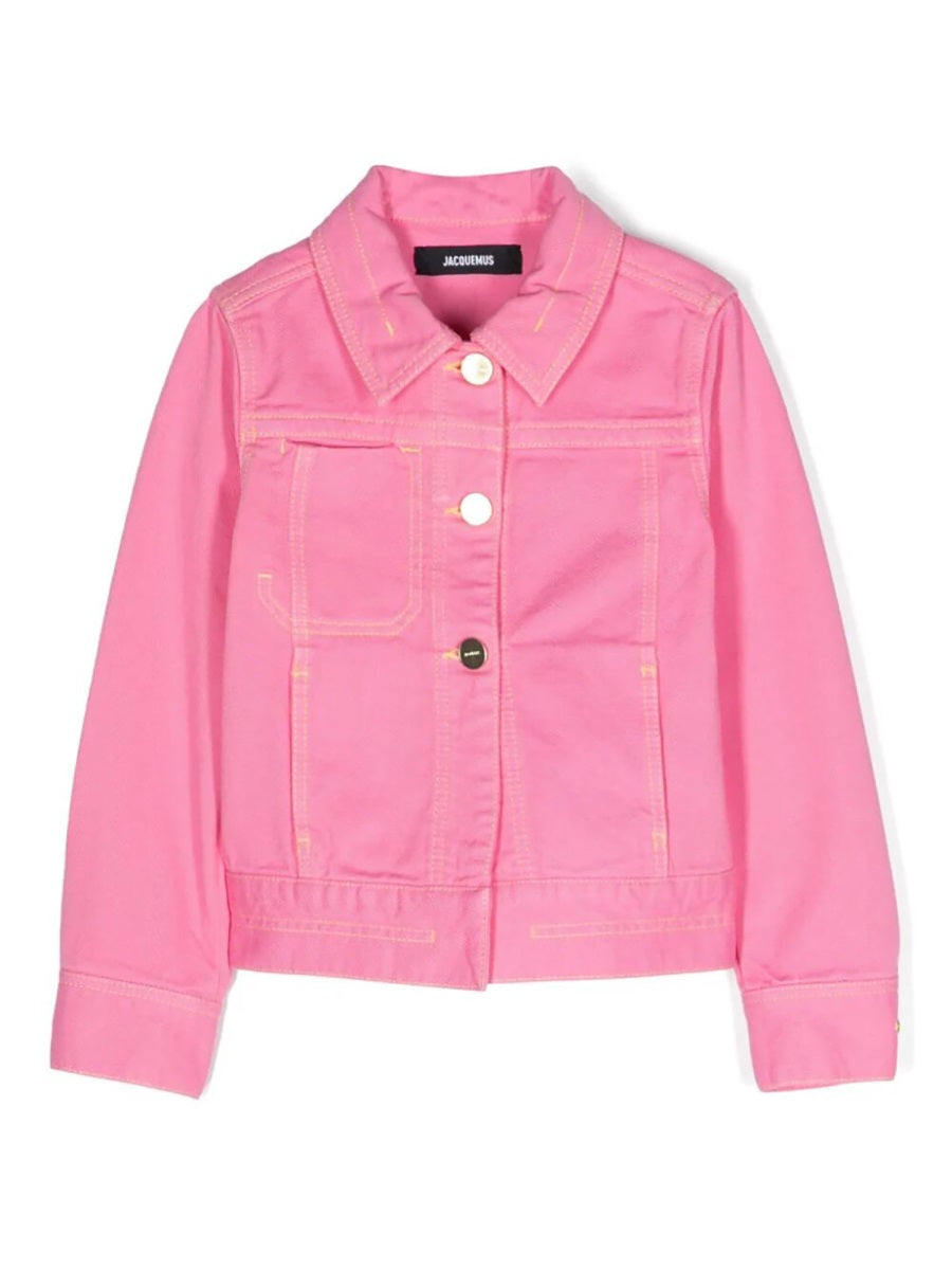 JACQUEMUS Mini Denim Jacket for Girls