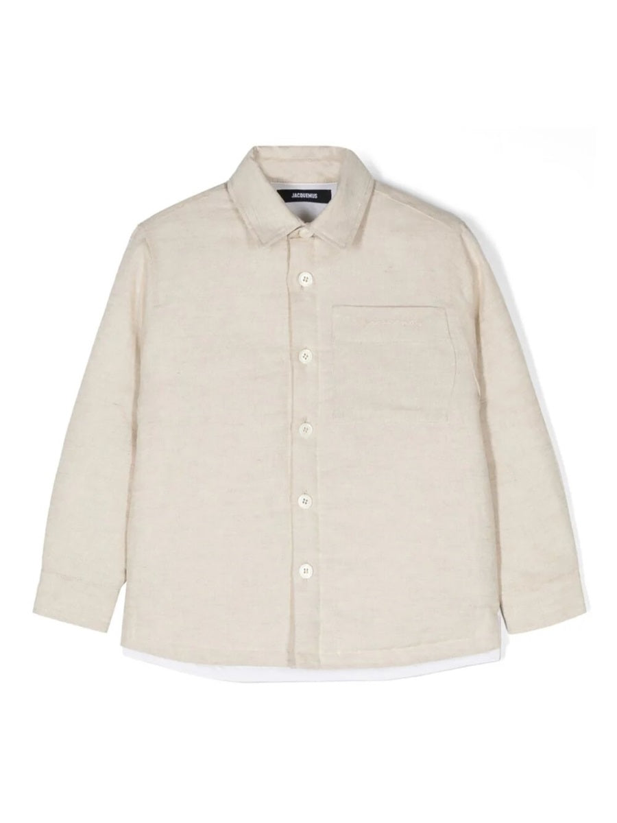 JACQUEMUS Boys' Mini Fashion Shirt