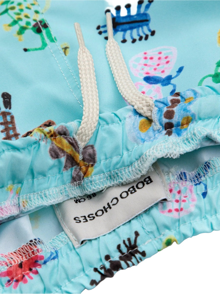 BOBO CHOSES Mini Funny Insects Swim Shorts for Babies