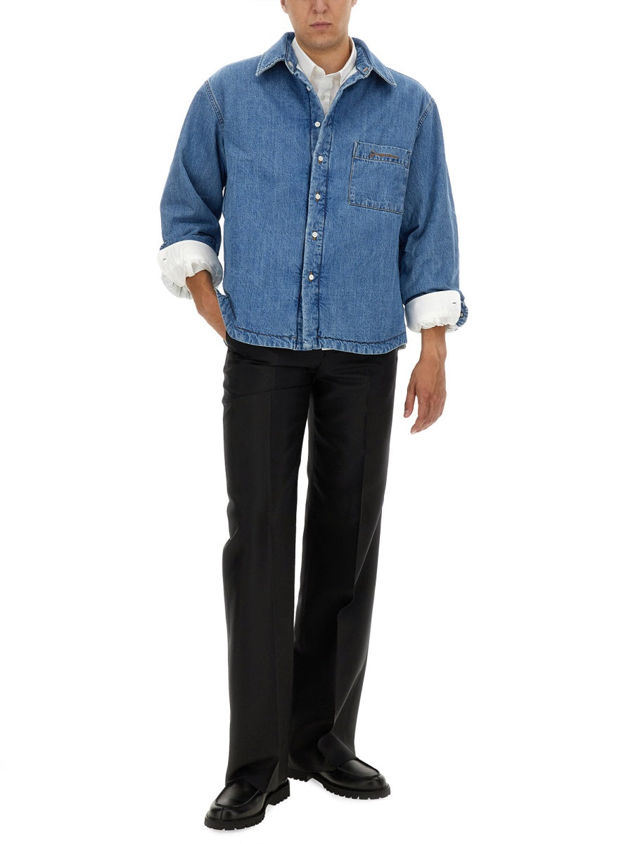 JACQUEMUS Oversized Boulanger Shirt