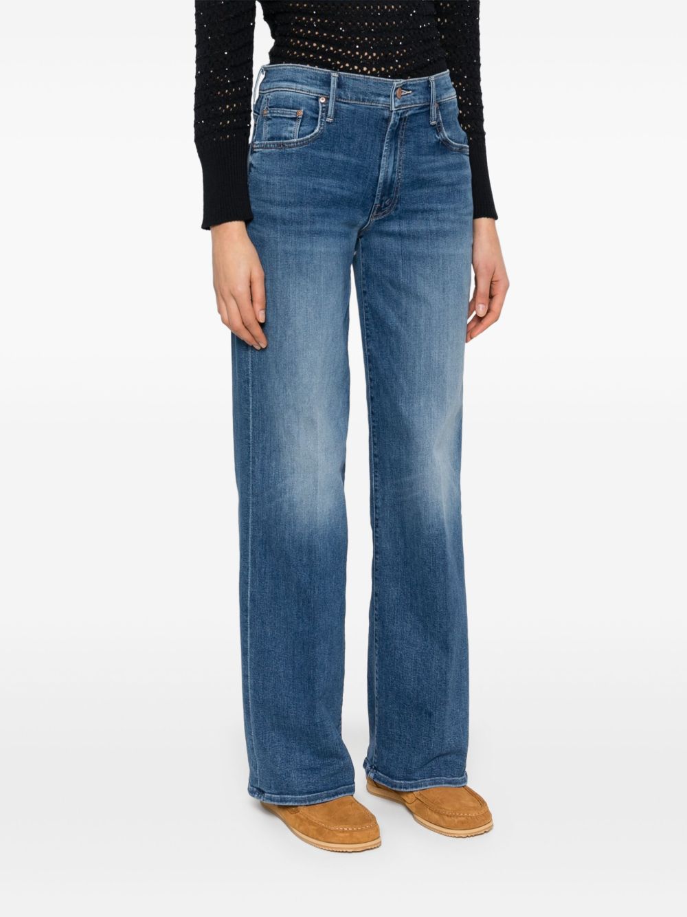 MOTHER Mid Rise Denim Jeans for Women