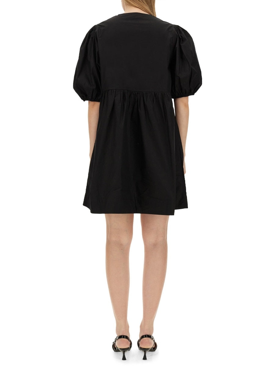 GANNI Oversized Short Dress - Size 36