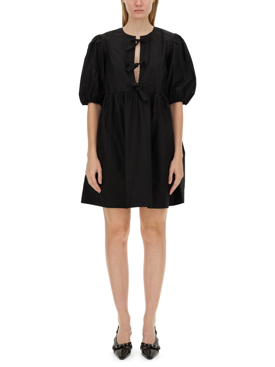 GANNI Oversized Short Dress - Size 36