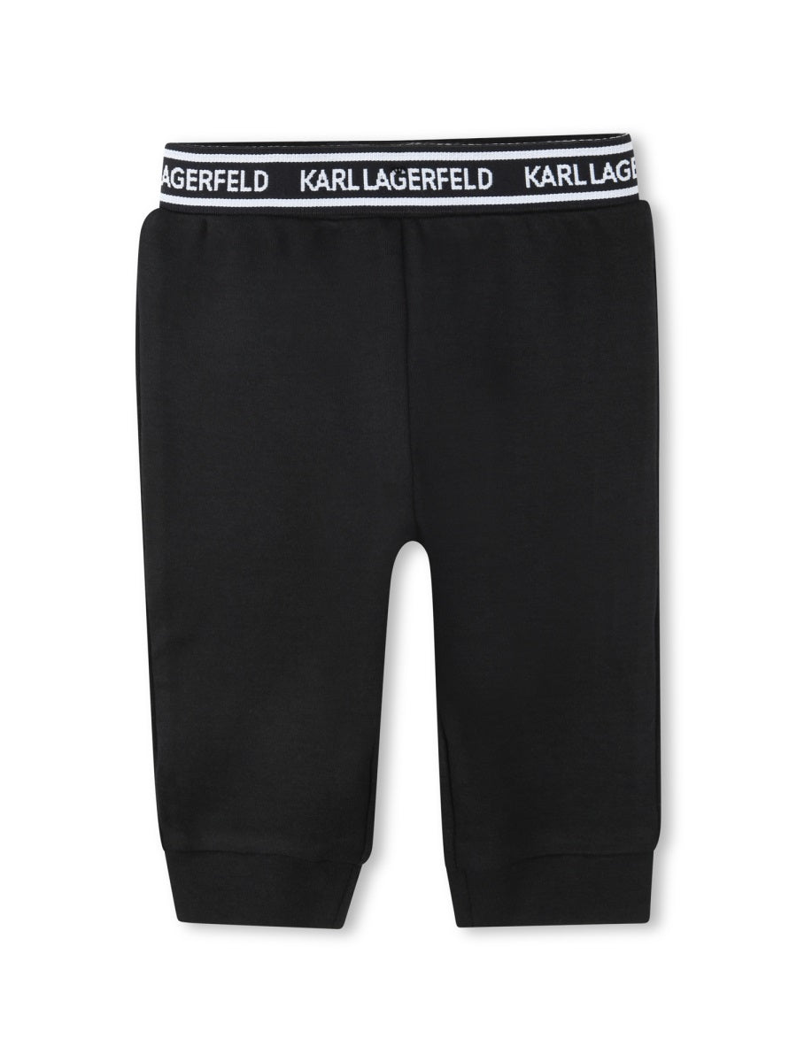 KARL LAGERFELD Complete Mini Tee Shirt & Fitted Leggings Set for Girls