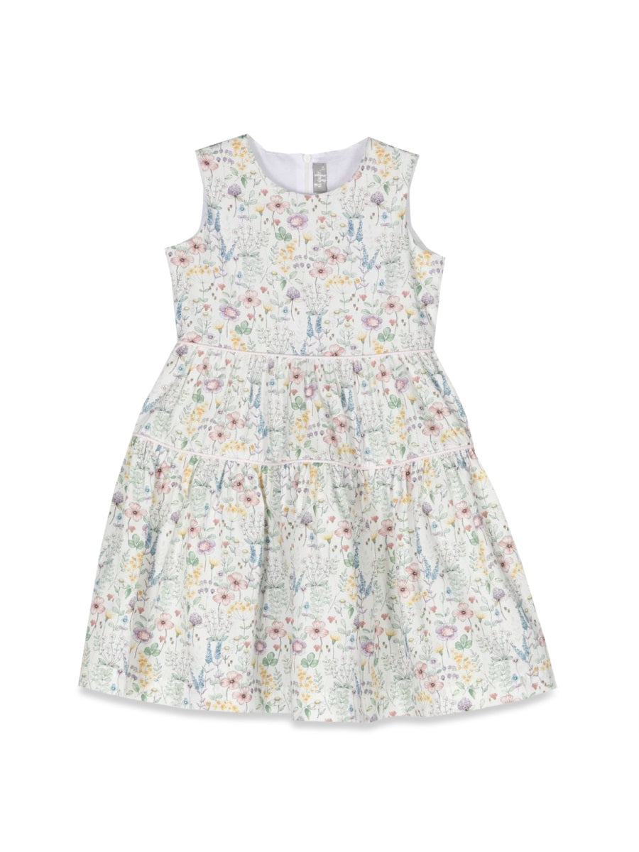 IL GUFO Girls' Mini Dress with Short Sleeves