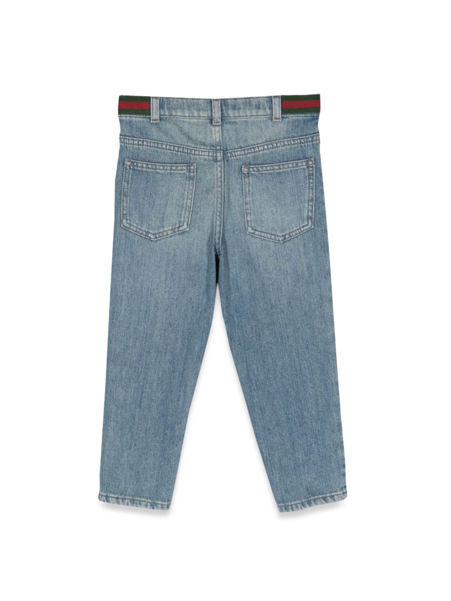 GUCCI Organic Cotton Mini Pants for Baby