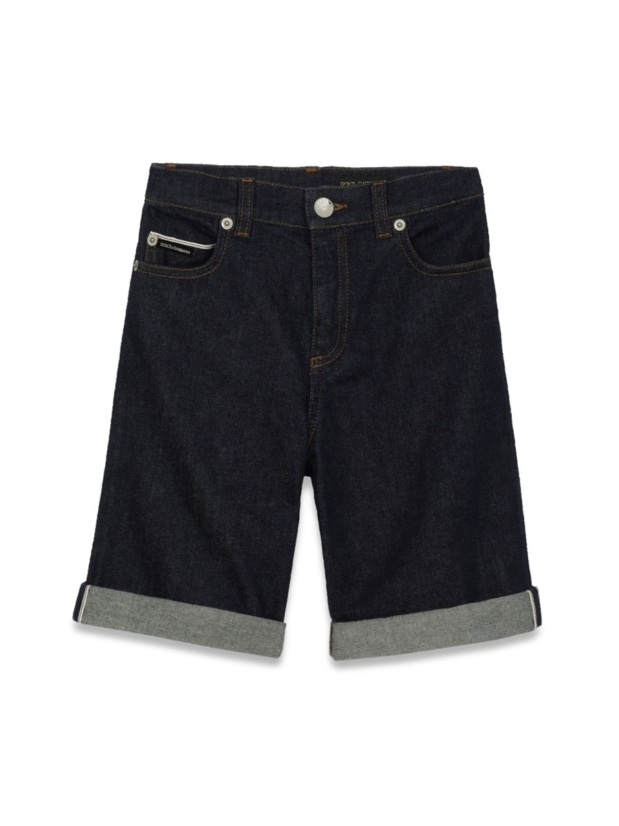 DOLCE & GABBANA Girls' Mini Bermuda Shorts