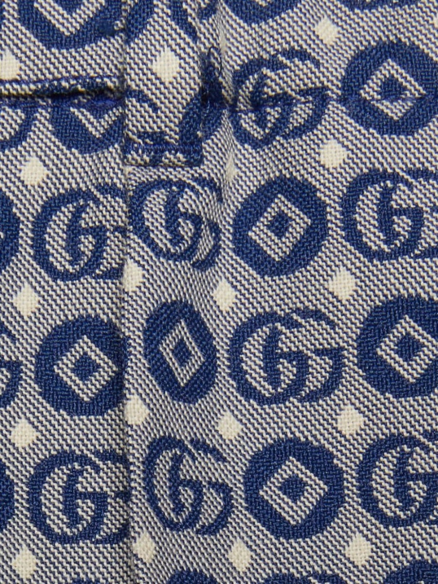 GUCCI Mini Bermuda Shorts with GG Dots Print