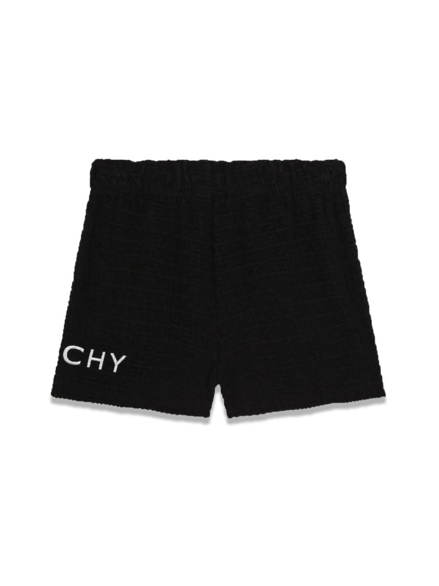 GIVENCHY Girls' Mini Cotton Shorts for Spring/Summer 2024