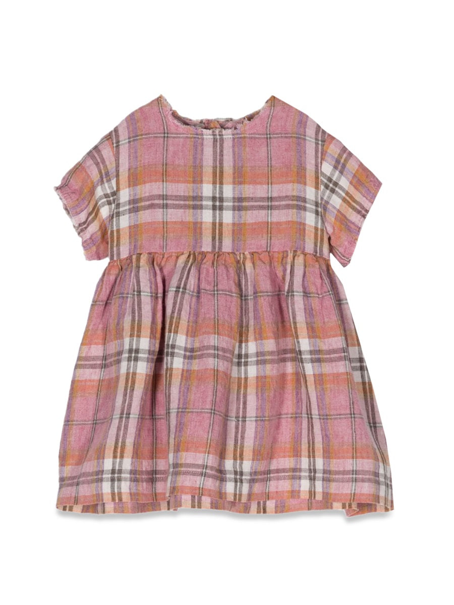 IL GUFO Mini Linen Dress for Baby Girls