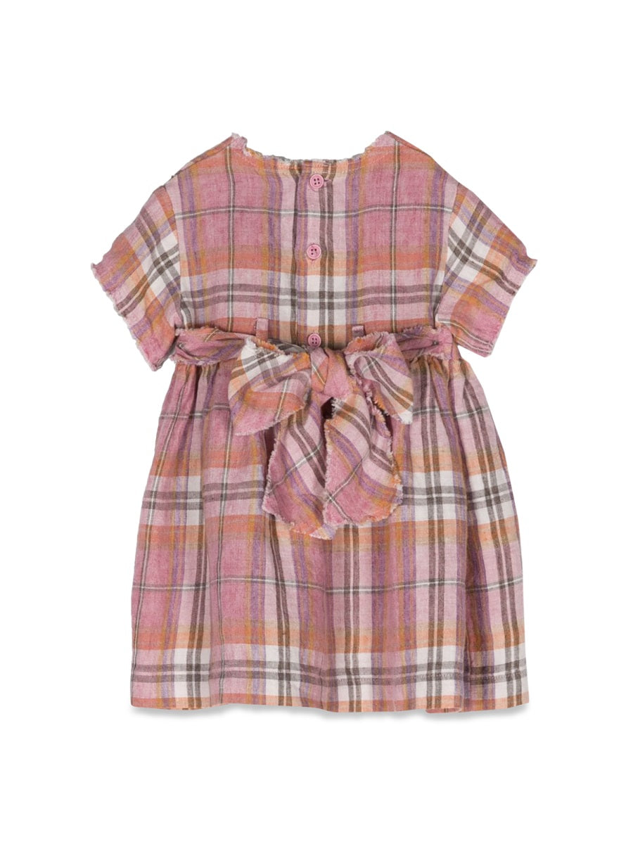 IL GUFO Mini Linen Dress for Baby Girls