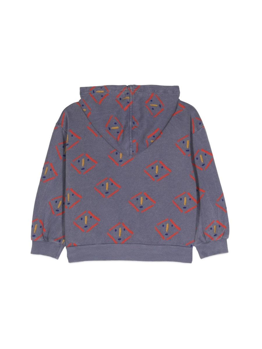 BOBO CHOSES Mini All Over Zipped Hoodie
