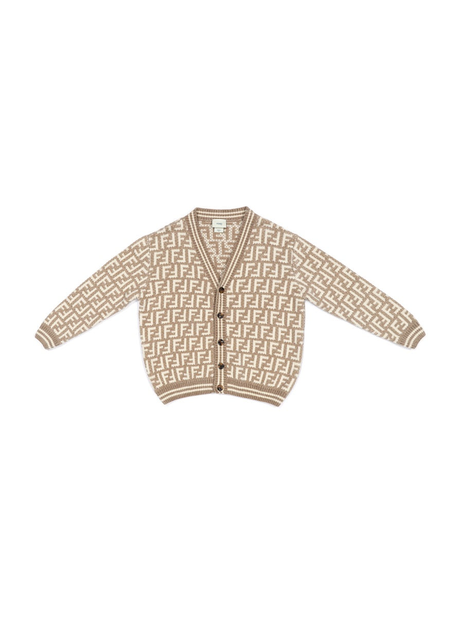 FENDI Mini Chenille Cardigan for Girls