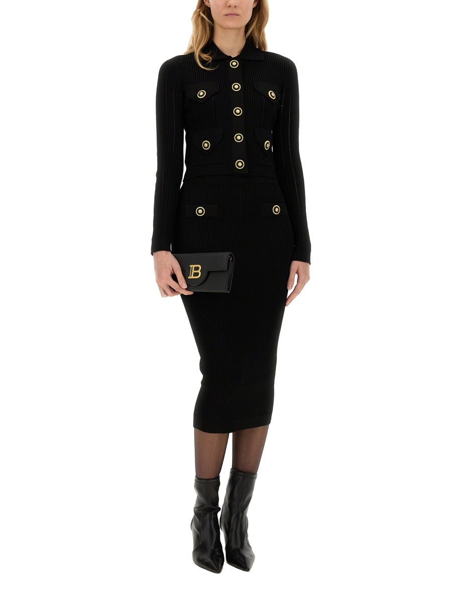 BALMAIN Knit Cardigan - Size 38