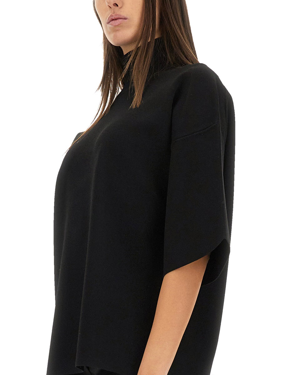 THEORY Sleek Turtleneck Top - Women's Size S