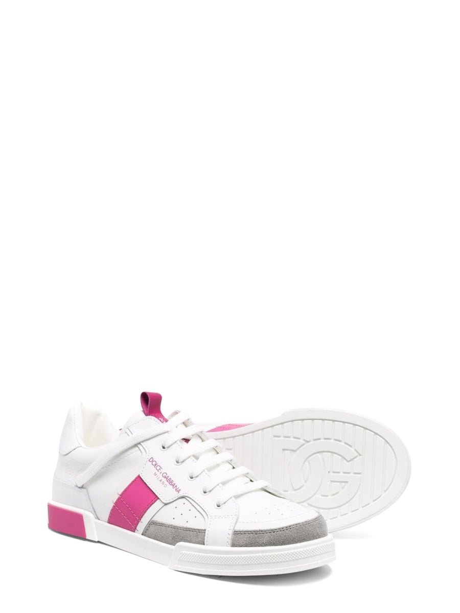DOLCE & GABBANA Low Lace-Up Sneaker