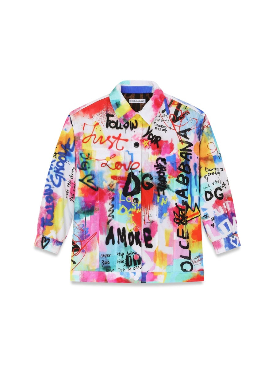 DOLCE & GABBANA Mini Unisex Sports Jacket