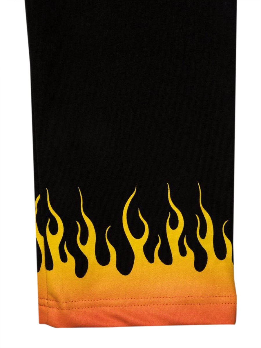 VISION OF SUPER Flame-Embellished Unisex Pants for Teens