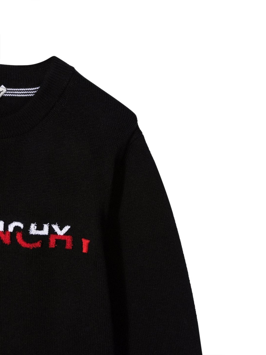 GIVENCHY Kids' Mini Knit Jumper with Embroidered Design