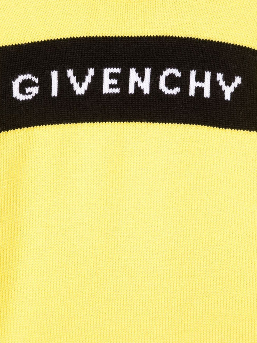 GIVENCHY Stylish Knit Jumper with Jacquard Logo for Boys
