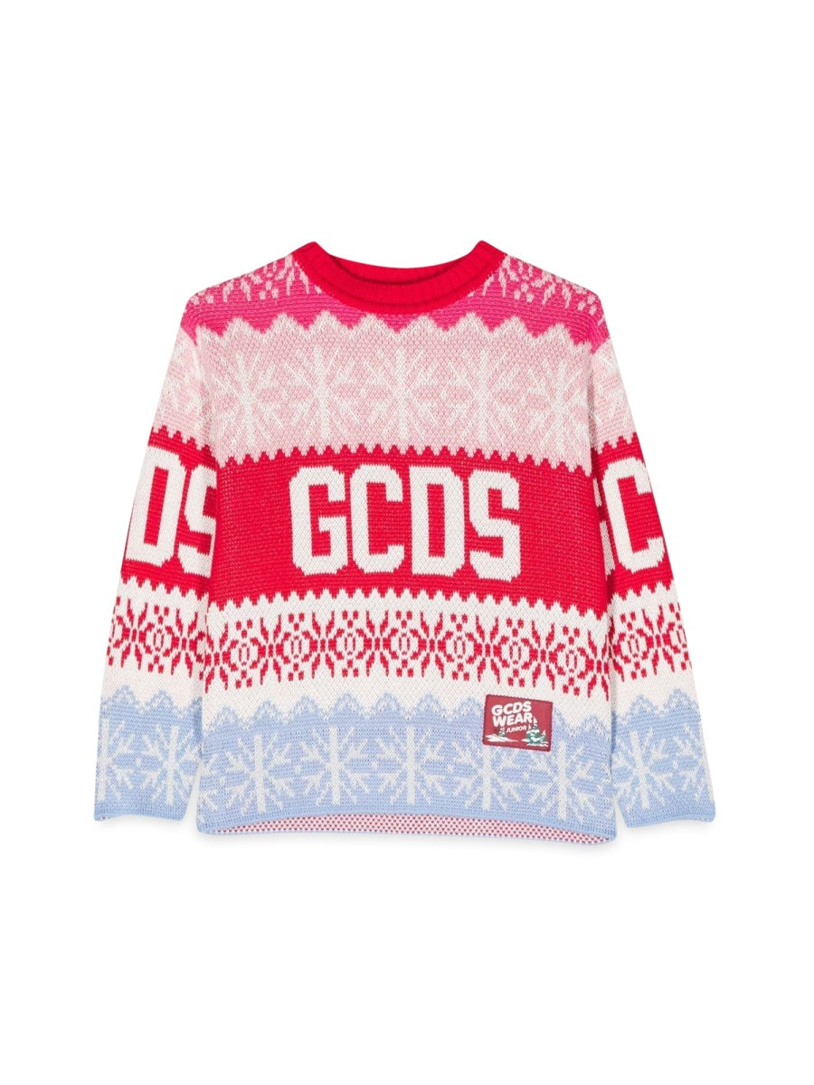 GCDS Mini Girls' Cozy Sweater