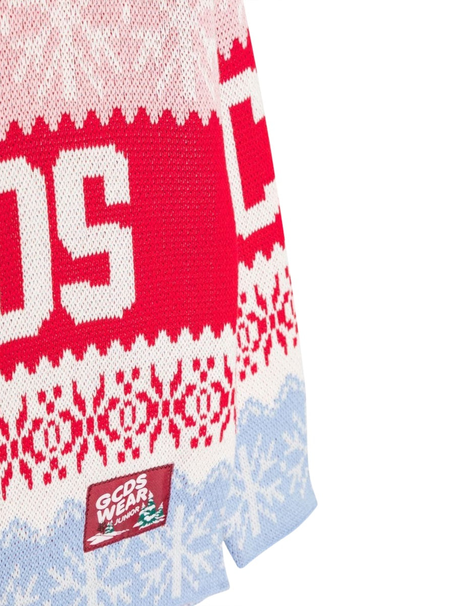 GCDS Mini Girls' Cozy Sweater