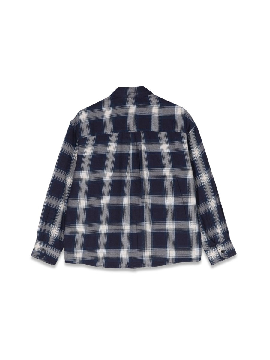 DSQUARED Mini Checkered Design Shirt for Boys