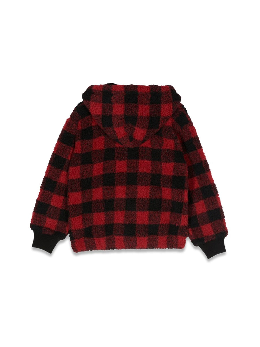 DSQUARED Plaid Hoodie for Kids