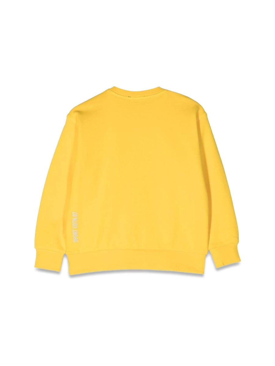 DSQUARED Slouchy Fit Crewneck Sweatshirt for Kids