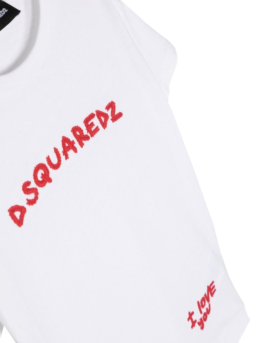 DSQUARED Mini Logo T-Shirt for Girls