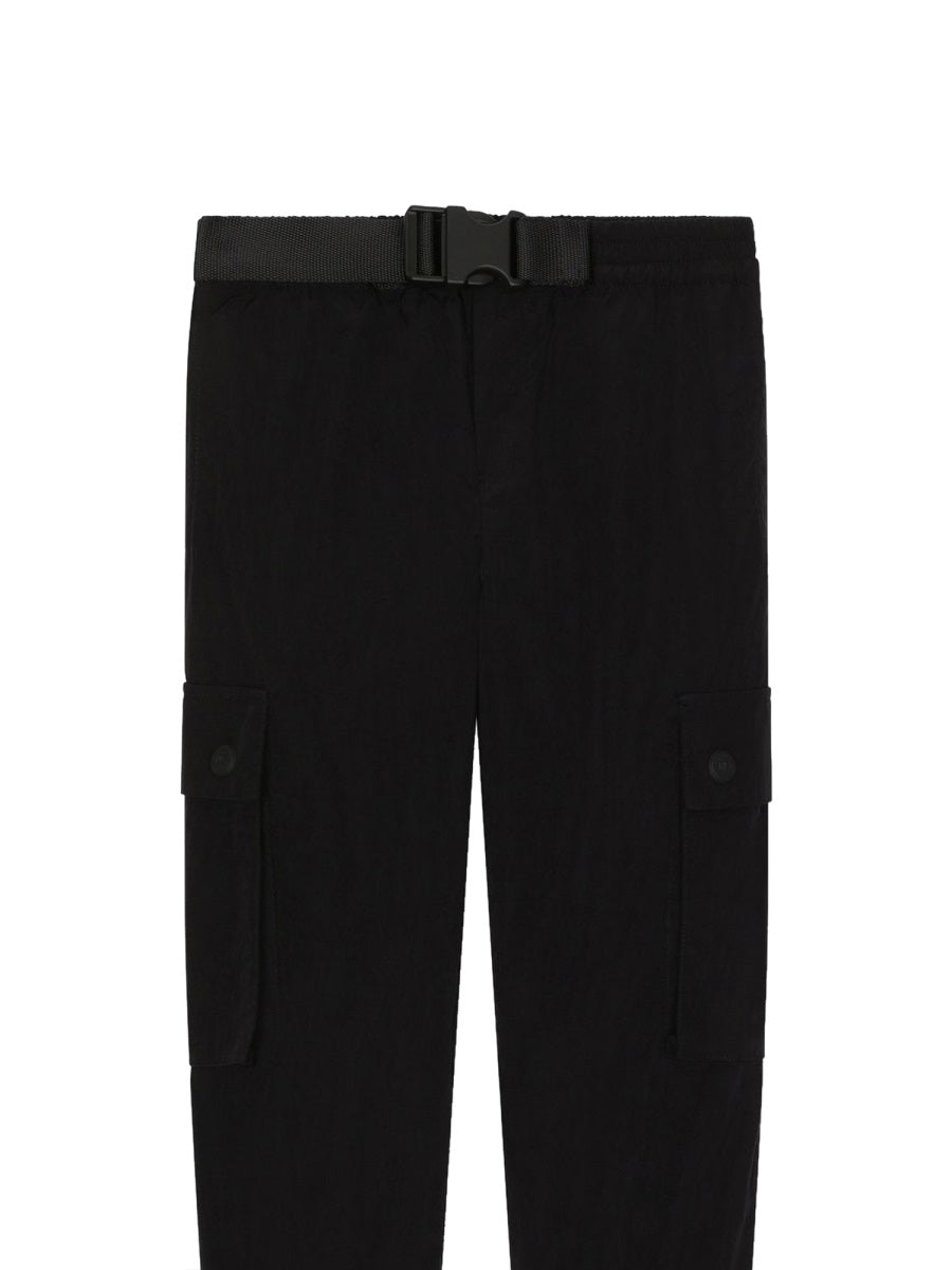 DOLCE & GABBANA Mini Cargo Pants with Belt for Boys