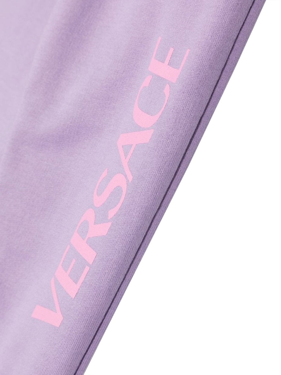 VERSACE Unisex Cotton Sweatpants for Baby