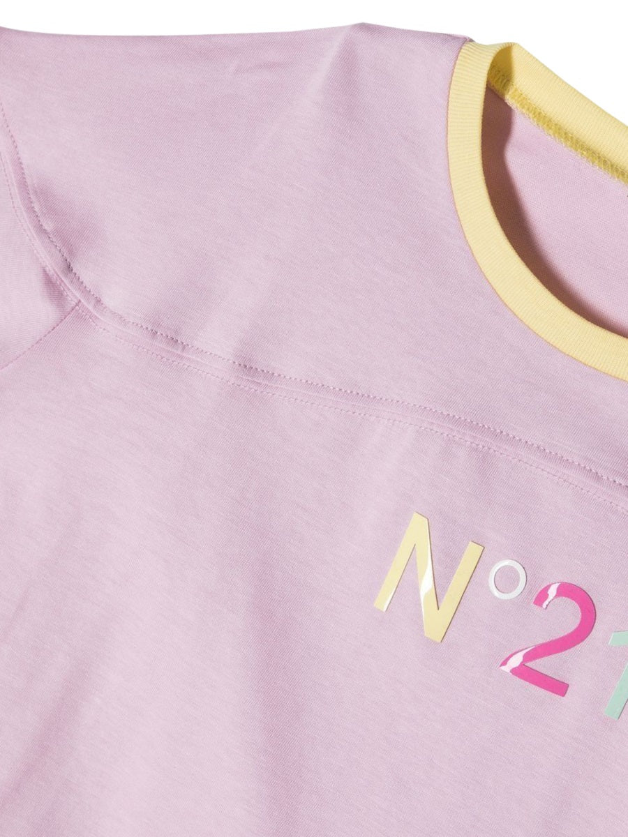 N°21 Girls' Mini Cotton T-Shirt