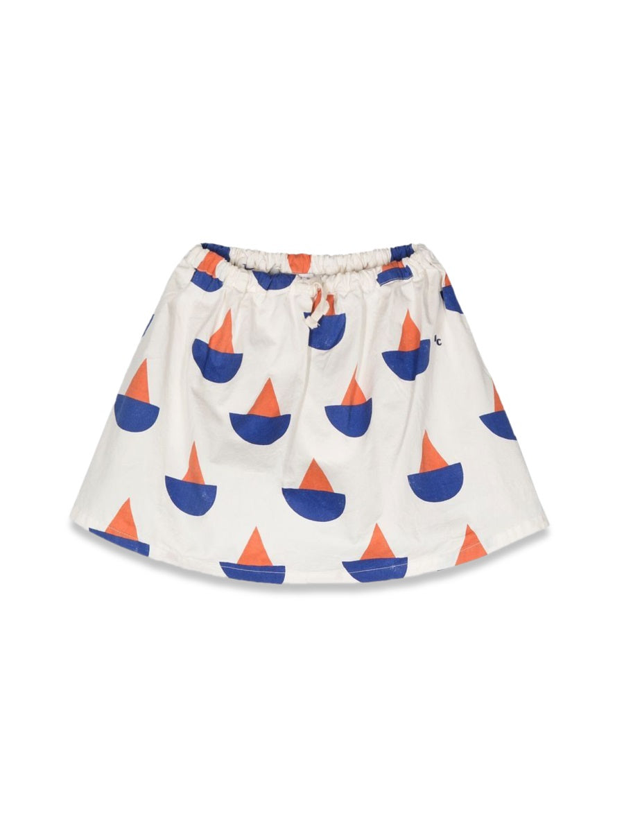 BOBO CHOSES Sailboat Mini All-Over Skirt