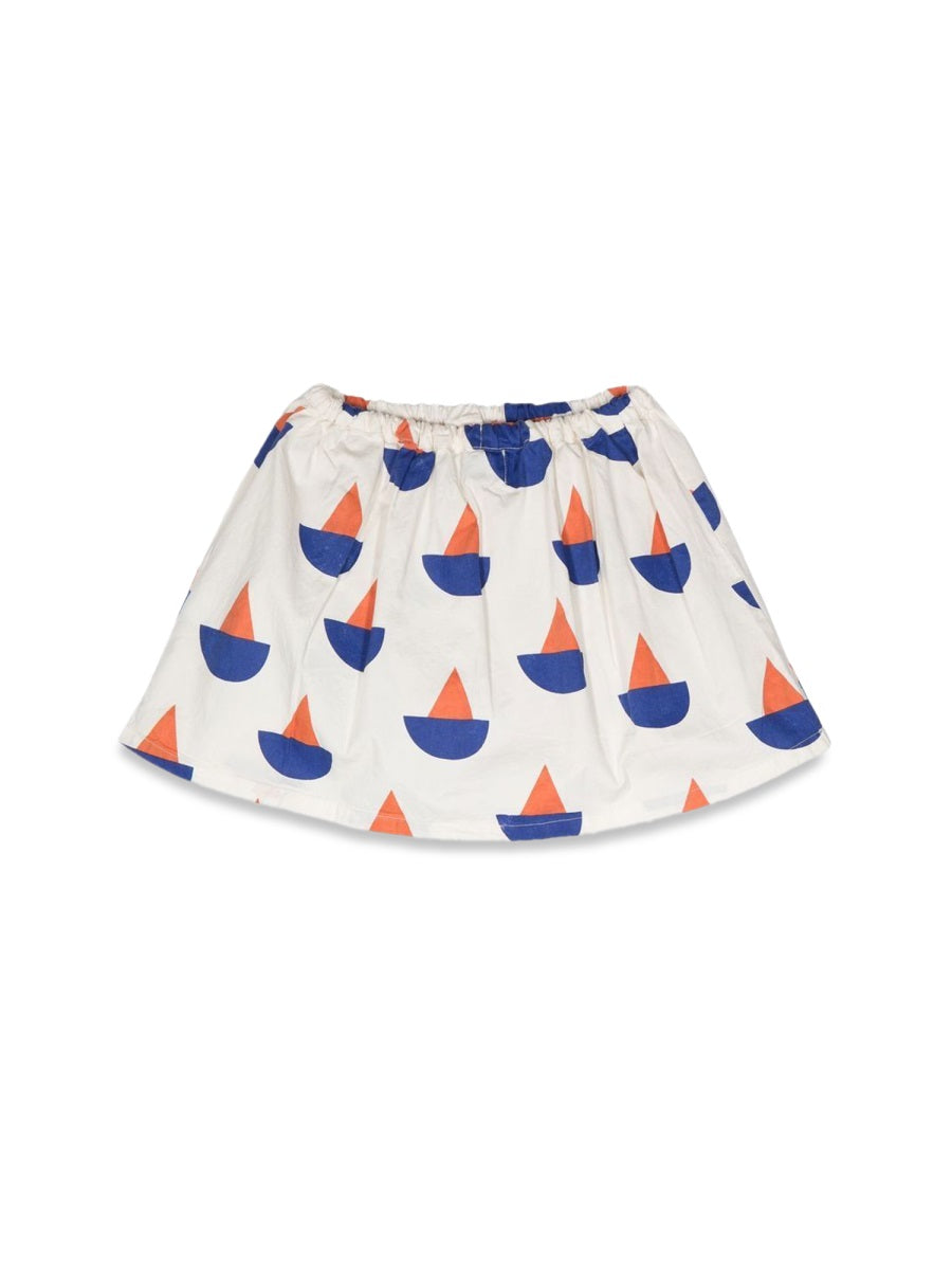 BOBO CHOSES Sailboat Mini All-Over Skirt