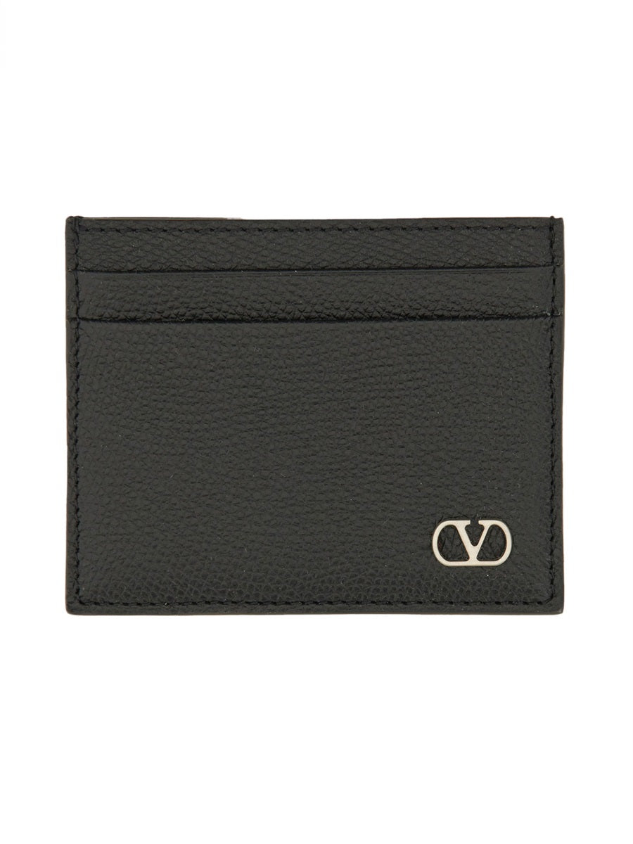 VALENTINO GARAVANI Signature Card Holder - Men's Luxury Accessory