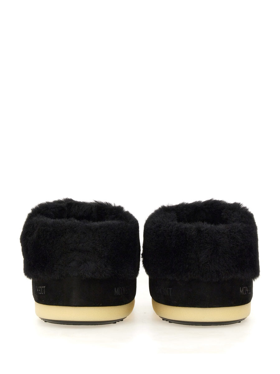 MOON BOOT Suede Flat Boot