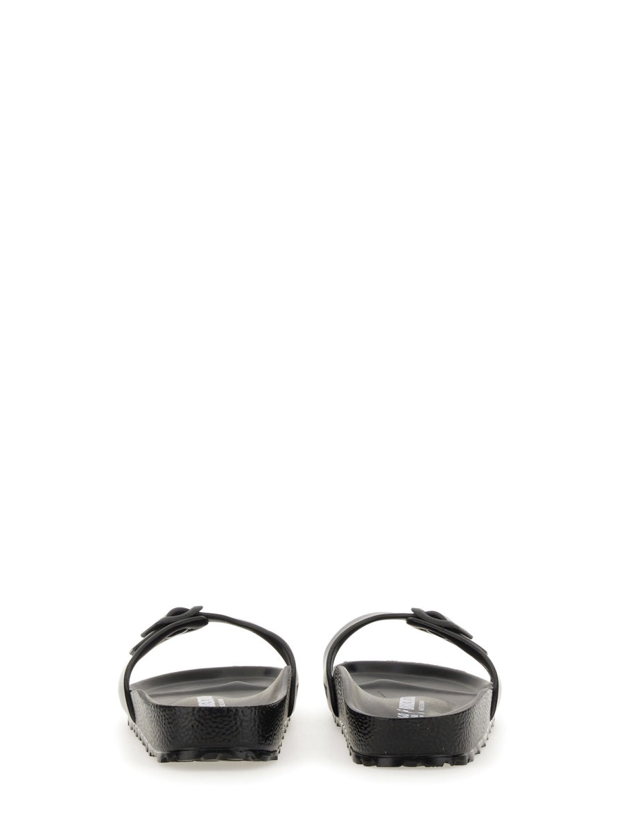 BIRKENSTOCK Narrow Fit Sandal with 3 cm Rubber Sole