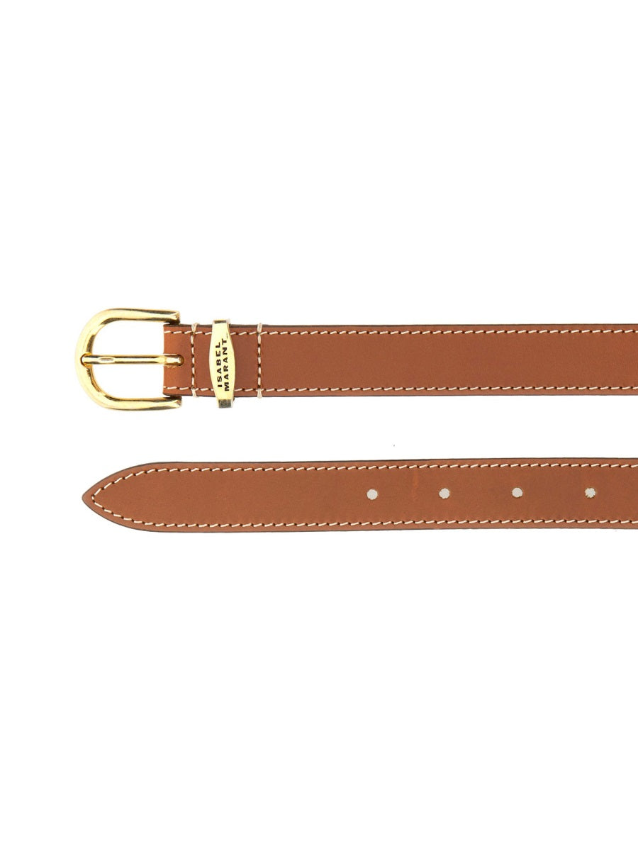 ISABEL MARANT Elegant Leather Belt for Women - FW25 Collection