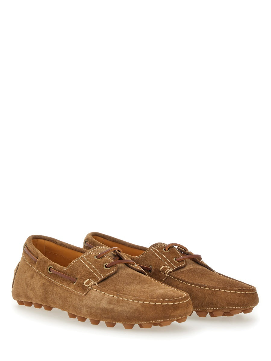 TOD'S Men's Sleek Moccasin Loafers