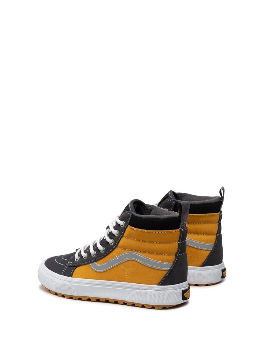 VANS Mini High-Top Leather Sneakers
