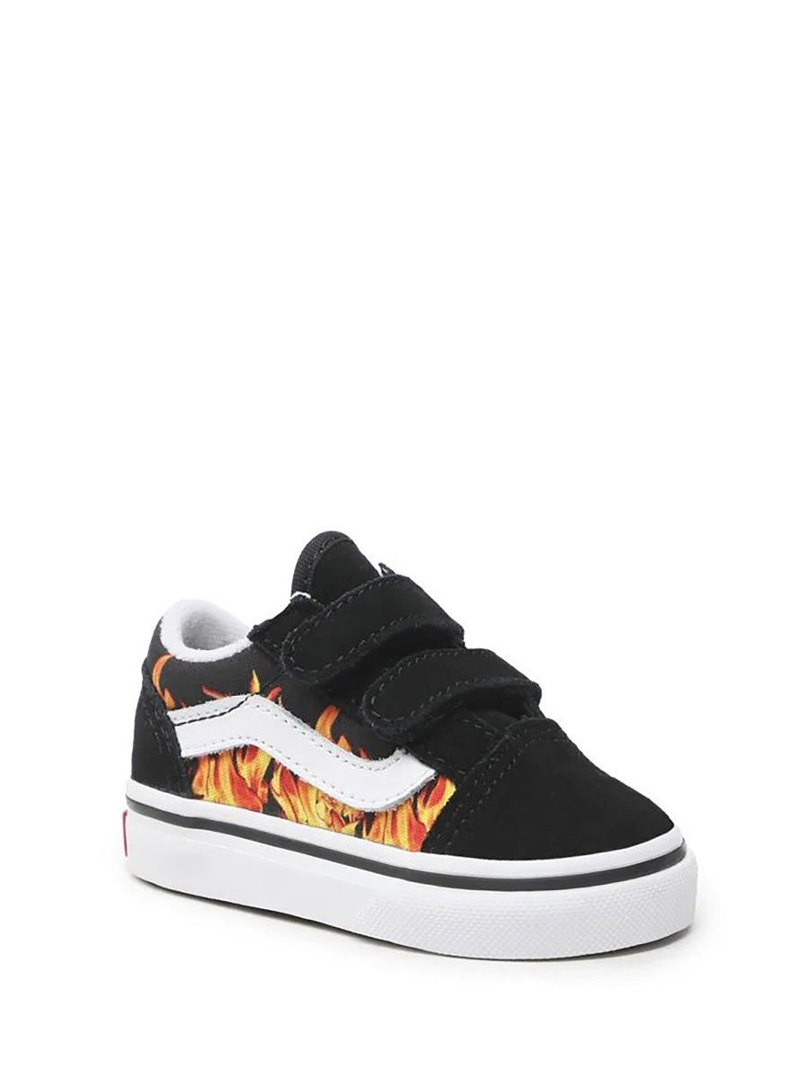 VANS Classic Leather Old Skool Mini Sneakers