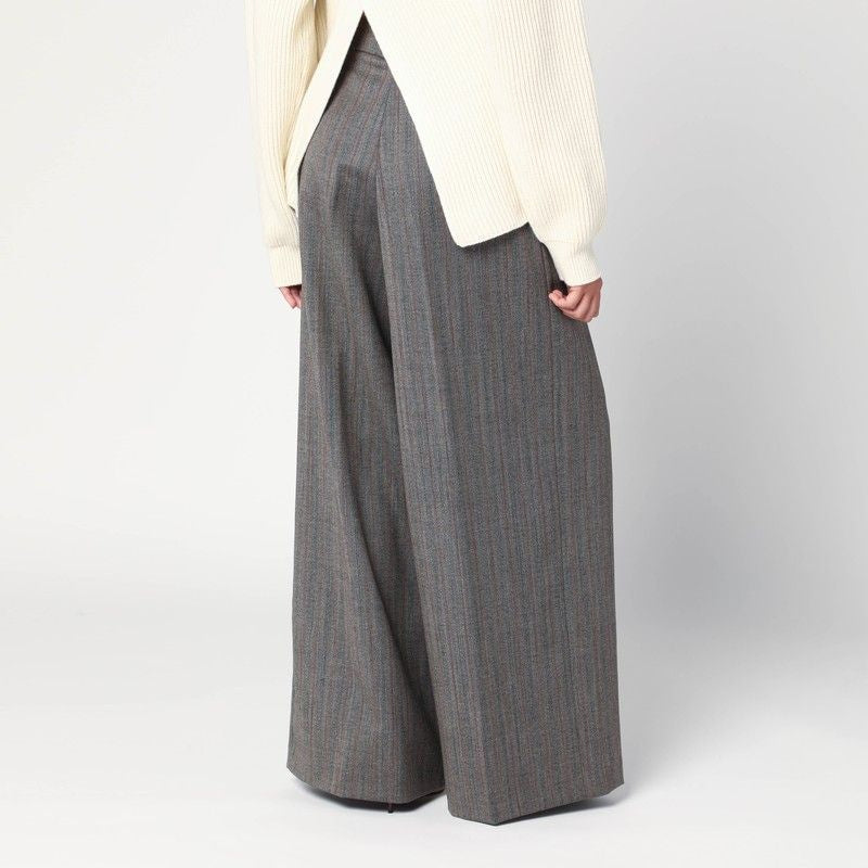 DRIES VAN NOTEN Wide Palazzo Pants for Women - FW25