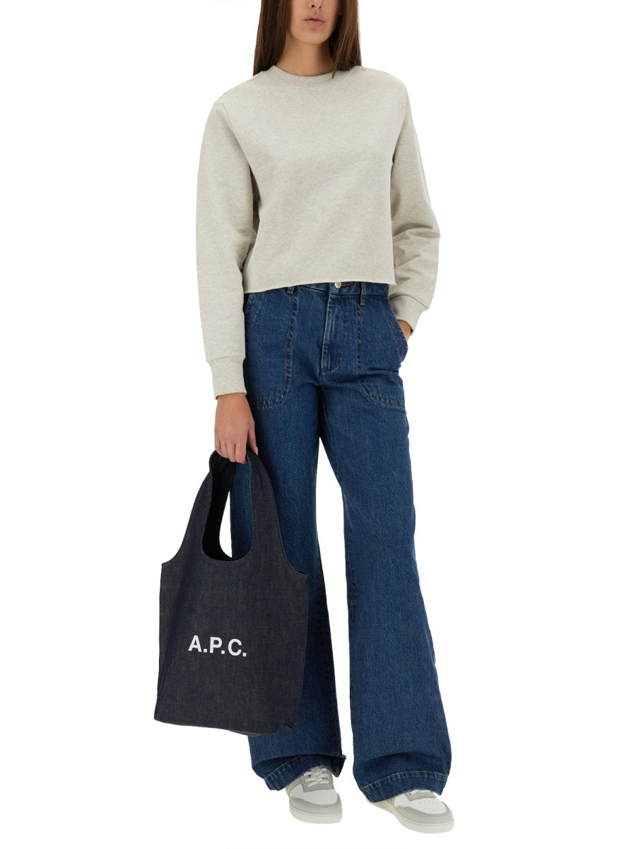 A.P.C. Logo Sweatshirt - Regular Fit