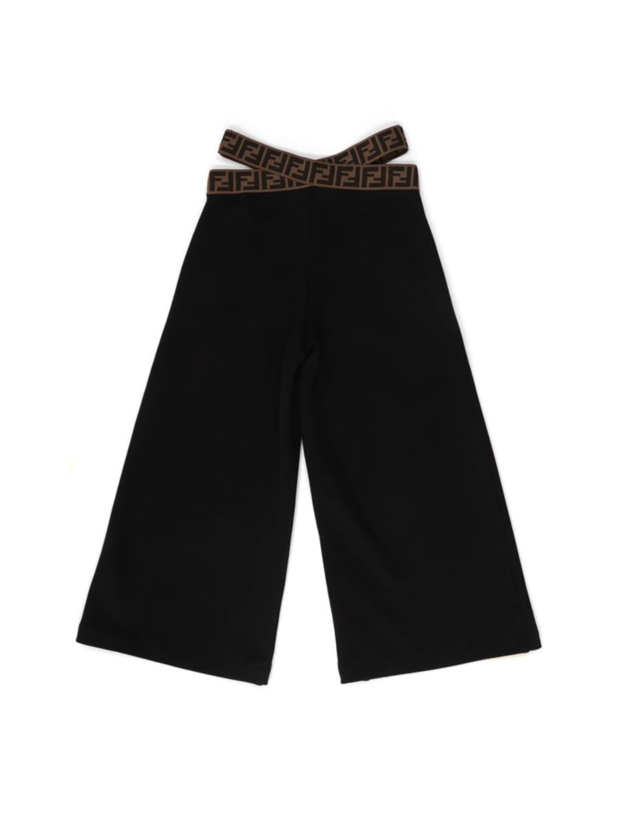 FENDI Wide Kids Sweatpants