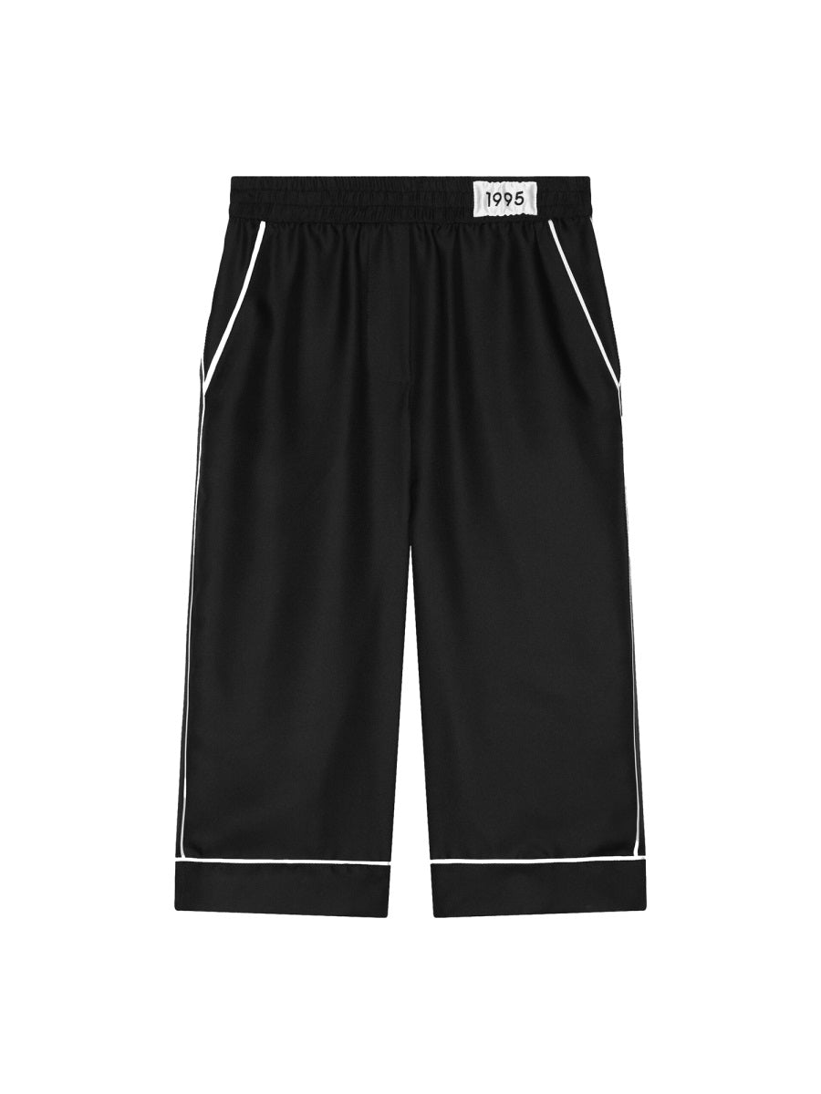 DOLCE & GABBANA Silk Wide Pants for Girls