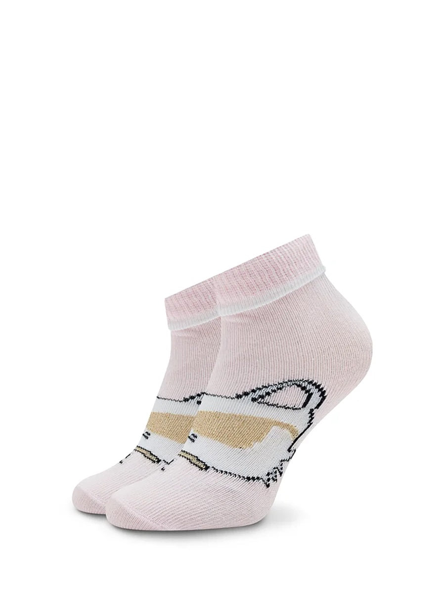 KARL LAGERFELD Fashionable Mini Sock Set - 2 Pairs for Kids