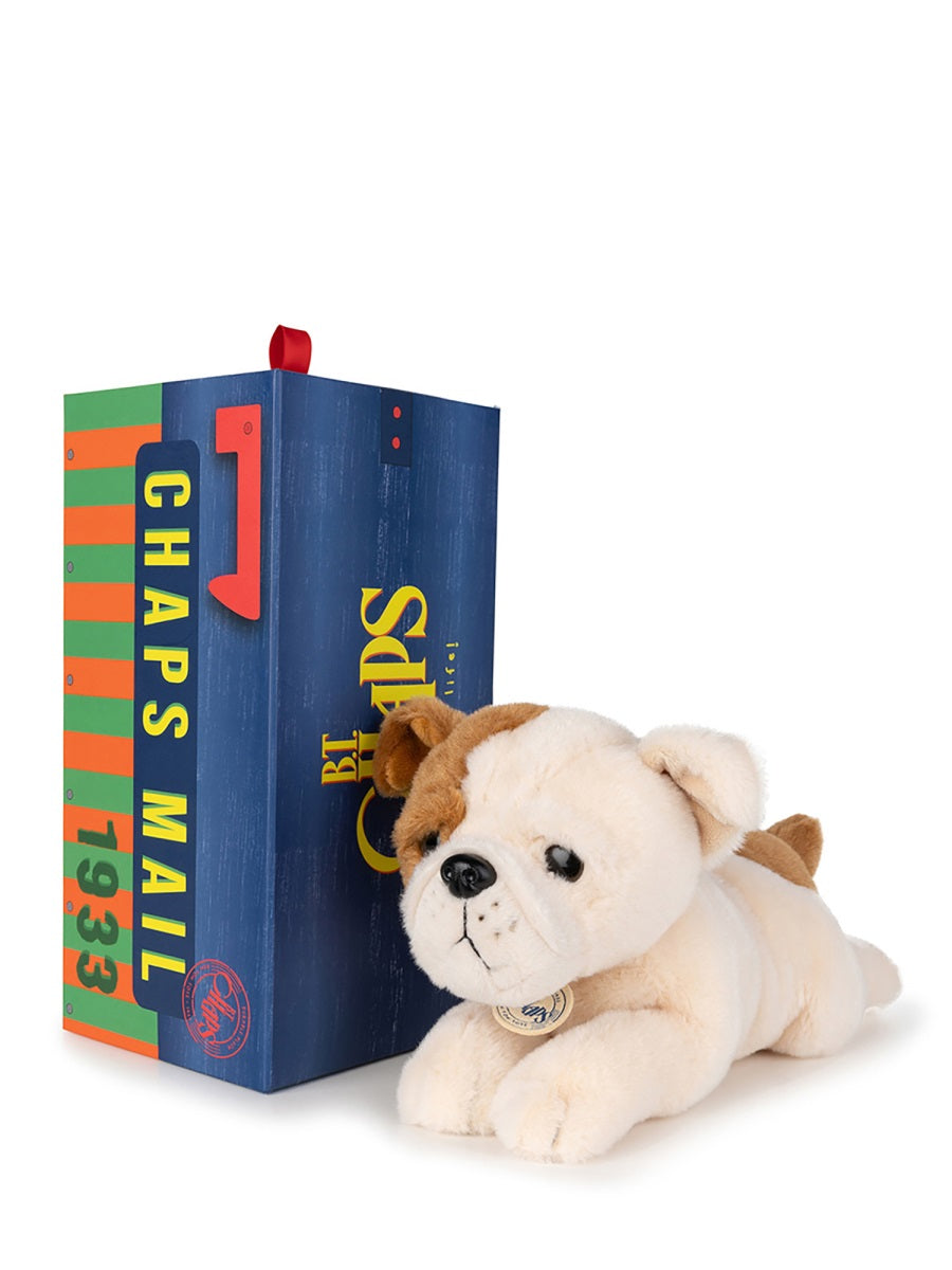 BON TON TOYS Mini American Bulldog Soft Toy in Giftbox