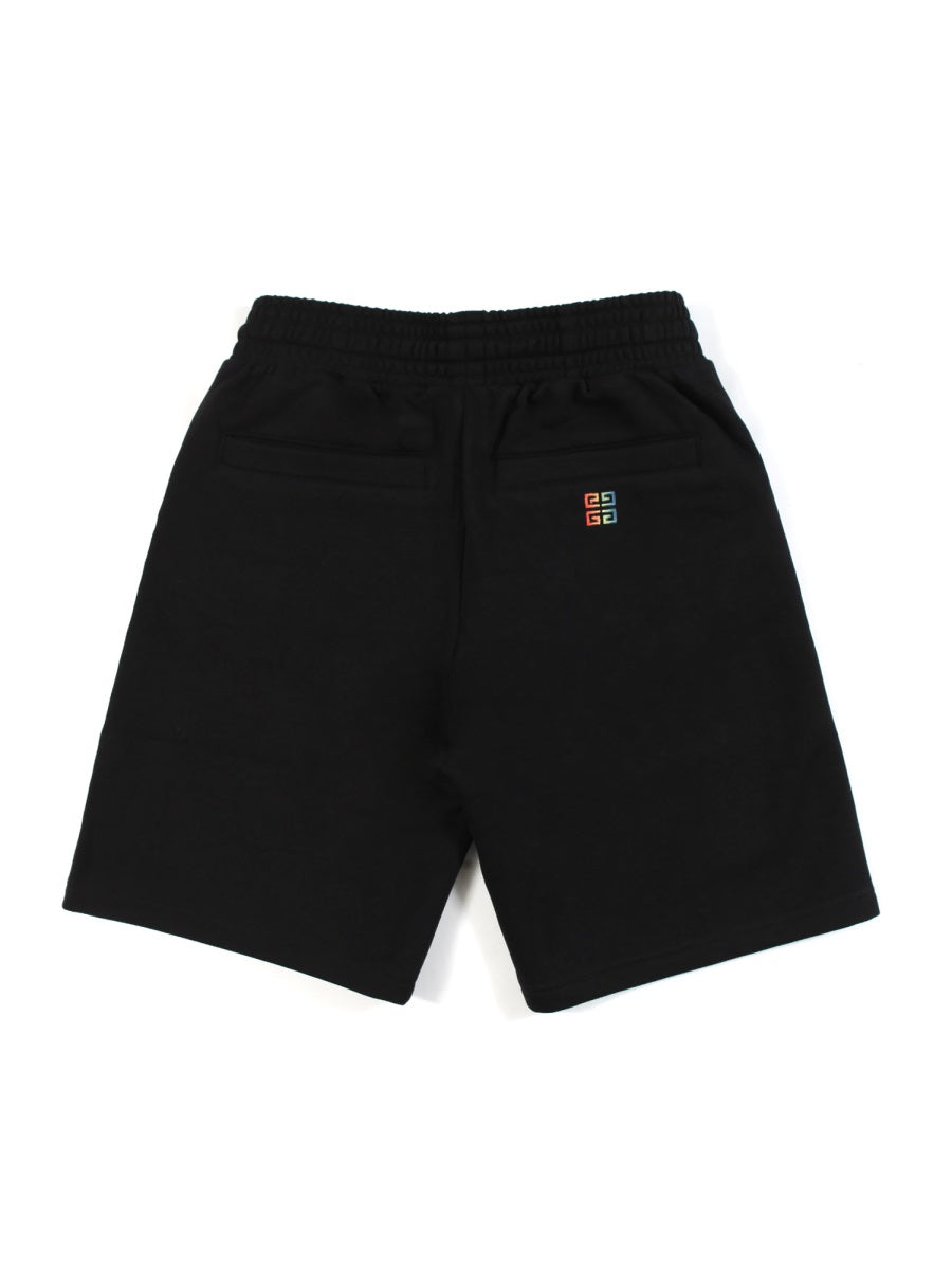 GIVENCHY Mini Logo Bermuda Shorts for Boys